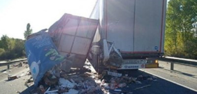 В ДТП с двумя фурами возле Шумихи погиб человек