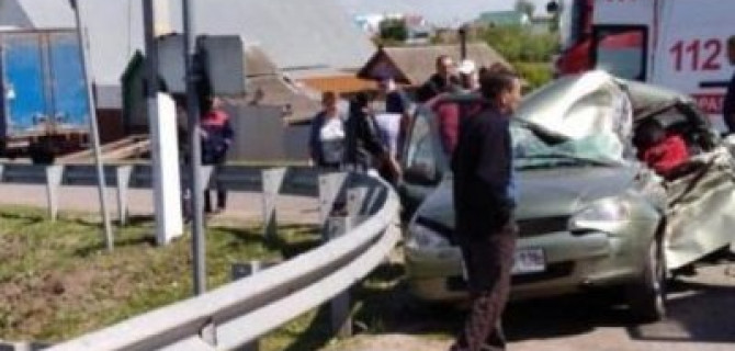 Школьница погибла в ДТП с КамАЗом в Татарстане