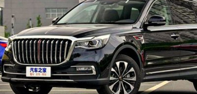 И опять роскошный внедорожник из Китая…