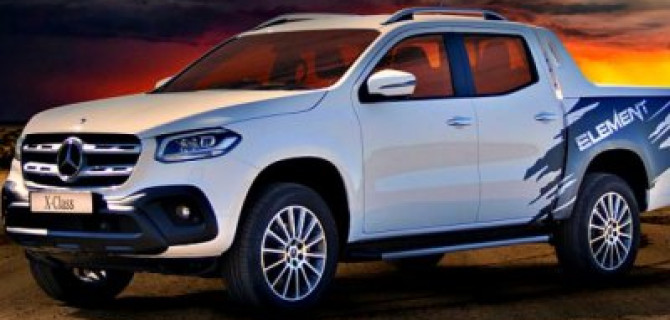 Mercedes-Benz представил эксклюзивную версию своего пикапа