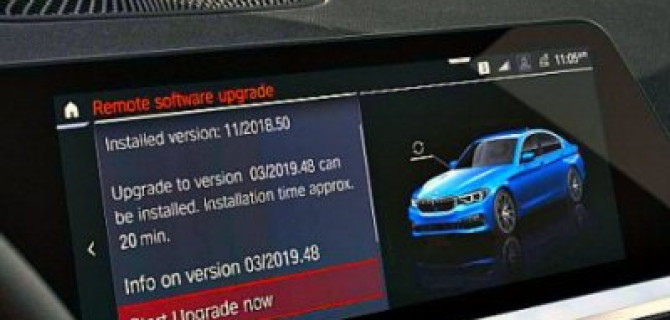 В BMW разработаны беспроводные обновления для бортовой электроники