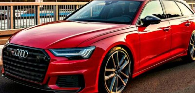 Появились снимки обновлённого Audi S6 Avant
