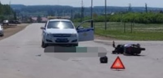 В Башкирии в ДТП погиб пожилой скутерист