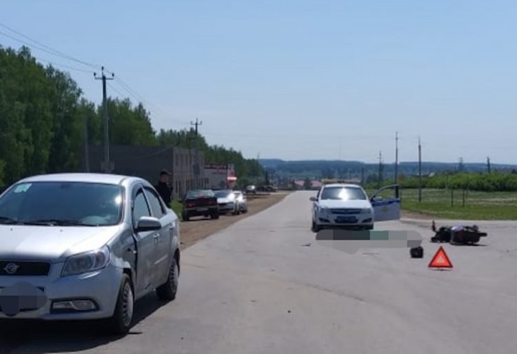 В Башкирии в ДТП погиб пожилой скутерист