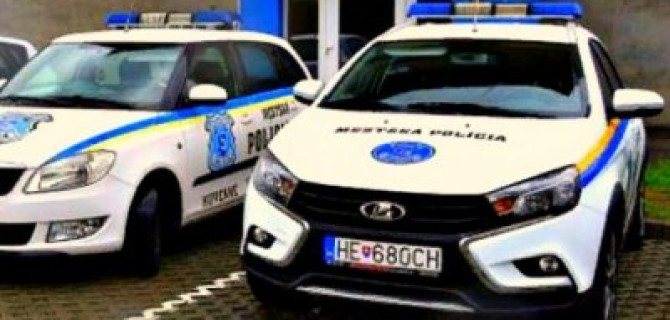 В Словакии появилась полицейская Lada Vesta
