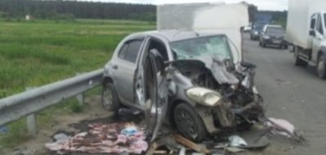 Девочка пострадала в ДТП на ЕКАД