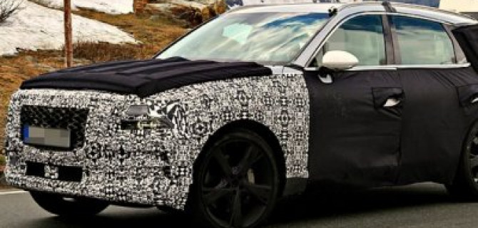 На альпийских серпантинах замечен кроссовер Genesis GV80