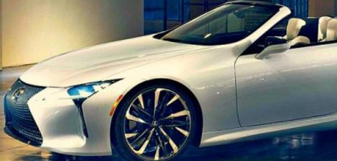 Рассекречен мощный кабриолет Lexus LC