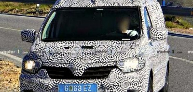 Начались ходовые испытания обновлённого Renault Kangoo