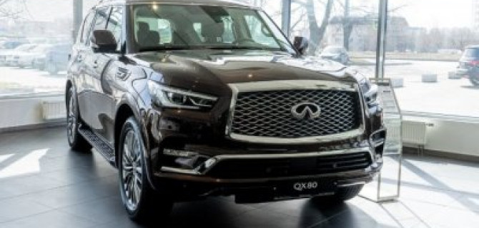 Автомобиль для больших впечатлений! INFINITI QX80. Узнайте больше