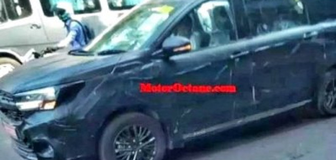 Вседорожная версия компакт-вэна Suzuki Ertiga выехала на испытания