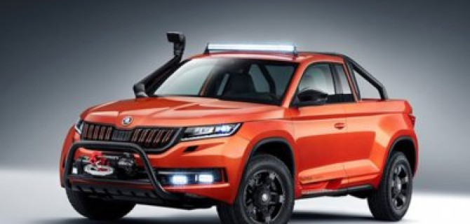 Долгожданный пикап SKODA Montiaq представлен публике
