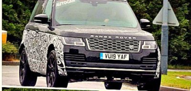 В Англии тестируется новый Range Rover