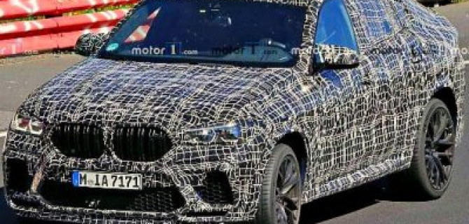 На «Нюрбургринге» замечен новый BMW X6 M