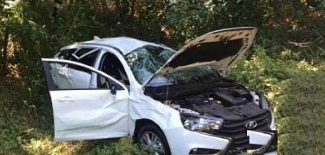 Женщина погибла в ДТП в Калининском районе