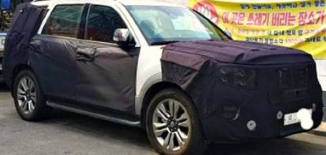 Рестайлинговый KIA Mohave выехал на испытания