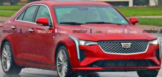 Cadillac CT4 избавлен от камуфляжа