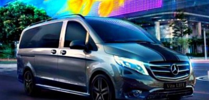 В России появились спецверсии микроавтобусов и фургонов Mercedes-Benz