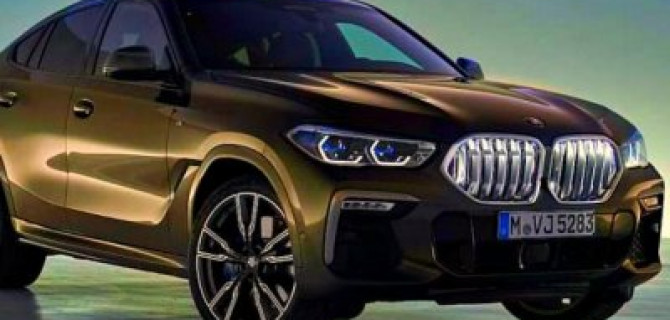 Стала известна внешность нового BMW X6