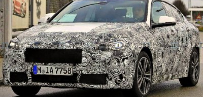 BMW 2-Series Gran Coupe выехал на испытания