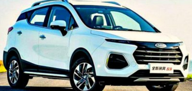 Китайский кроссовер JAC S3 будет продаваться в России
