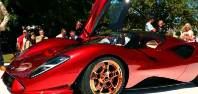 Гудвуд-2019: фирма De Tomaso представила новый гиперкар