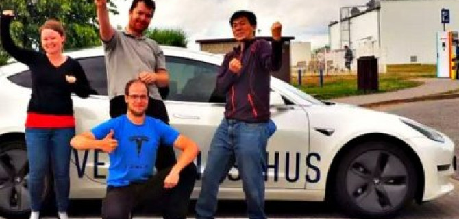 Tesla Model 3: рекордный пробег