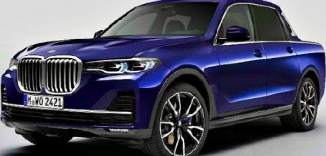 Баварцы представили пикап на базе BMW X7