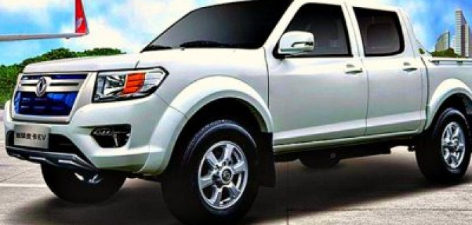 Dongfeng начал выпуск двух электропикапов