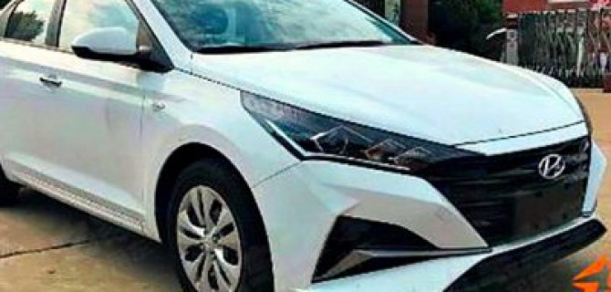 Обновлён седан Hyundai Verna