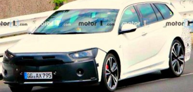 Испытывается новый универсал Opel Insignia