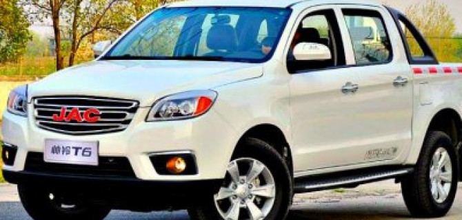В Казахстане началось производство пикапа JAC T6 для России