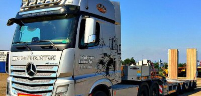 В Россию приехал самый мощный Mercedes Actros