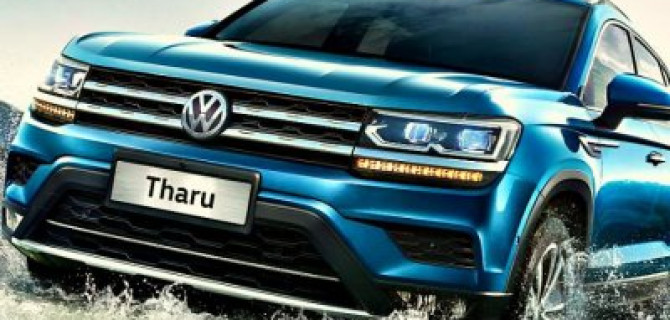 Volkswagen испытывает новый кроссовер для России