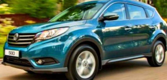 В России начались продажи нового кроссовера из Китая