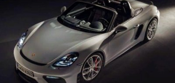 Представлен новый Porsche 718 Boxster Spyder