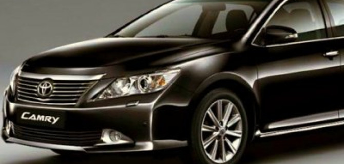 Самым популярным в России японским автомобилем признана Toyota Camry