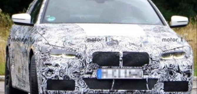 Обновлённое купе BMW 4-Series вышло на испытания