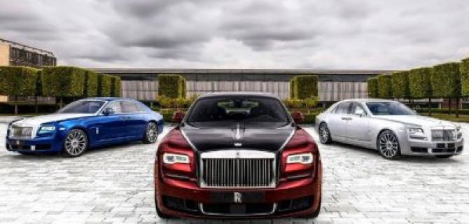 Rolls-Royce завершил выпуск коллекционной версии Ghost