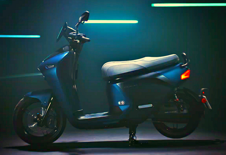 Yamaha представила новый электроскутер м ямаха