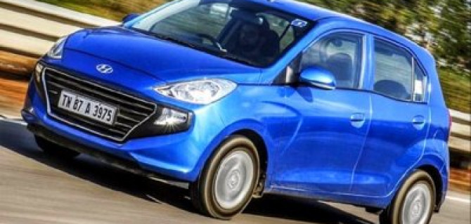Начат экспорт Hyundai Santro из Индии