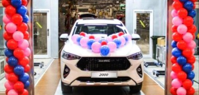 Haval в России: сделано 2 000 кроссоверов F7