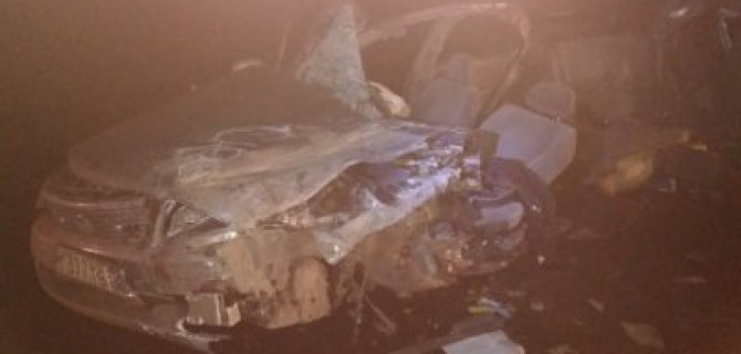 Три пассажира иномарки погибли в ДТП под Омском