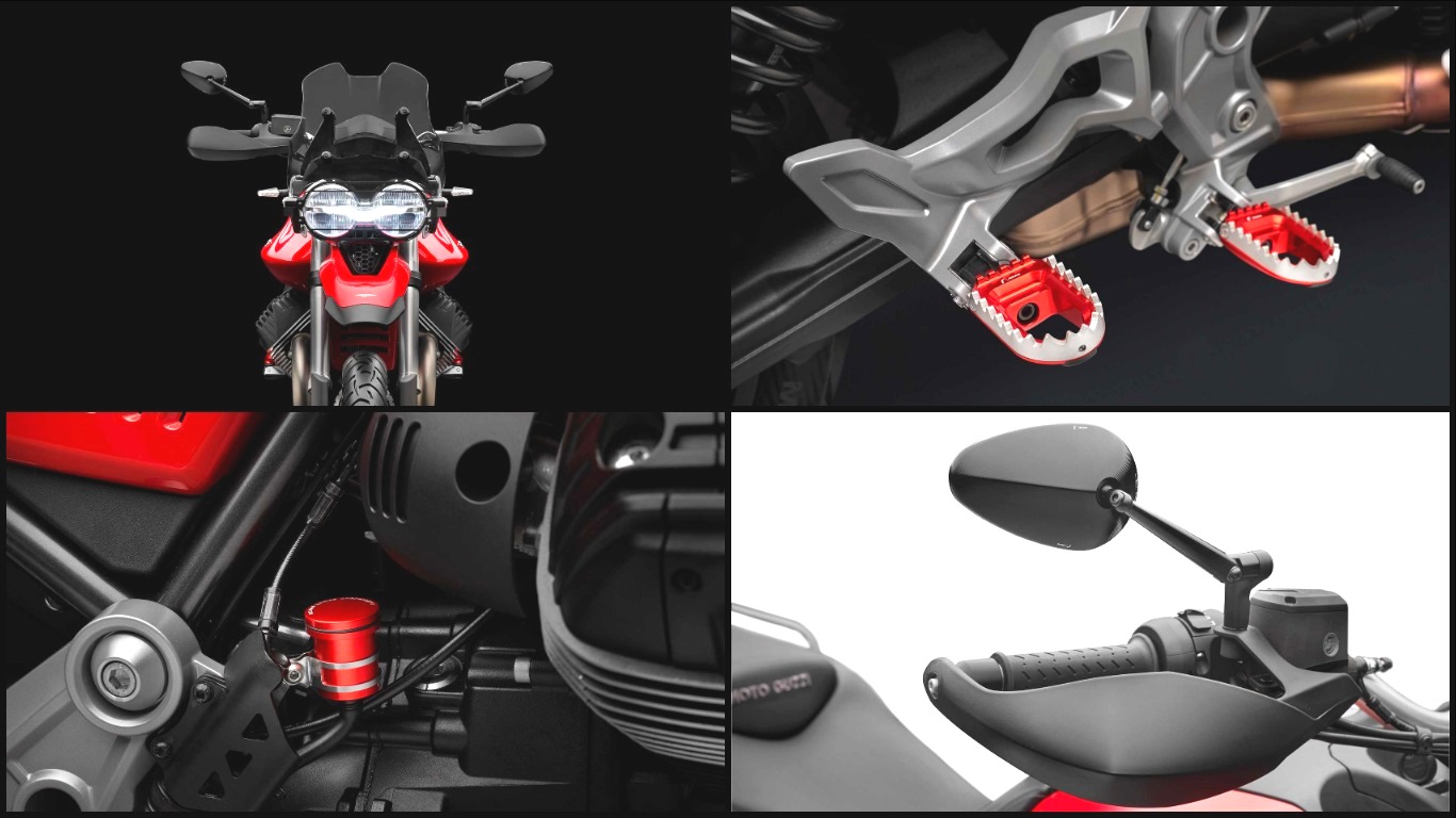 Rizoma подготовила набор аксессуаров для Moto Guzzi V85 TT ин ризома 2