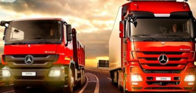 В России открыт онлайн-магазин грузовиков Mercedes-Benz