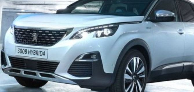 Peugeot 3008 GT Hybrid4 – самый мощный кроссовер фирмы