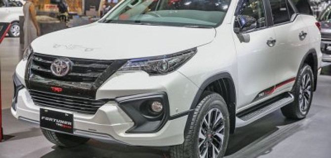 Начались продажи внедорожника Toyota Fortuner TRD Sportivo