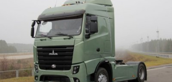 «МАЗ» начал производство сверхкомфортабельных тягачей