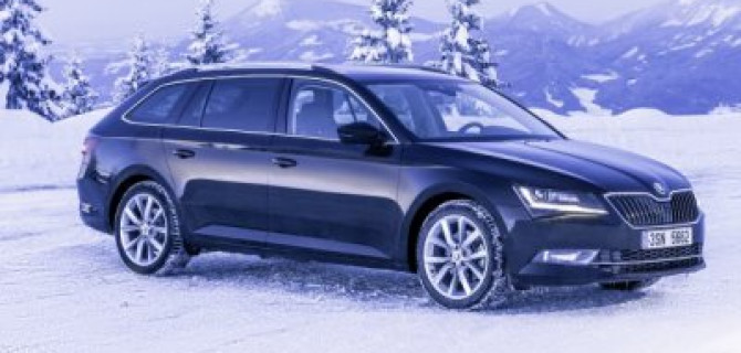 Обновлён универсал Skoda Superb