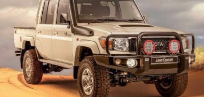 Пикап Toyota Land Cruiser 70 получил «пустынную» версию